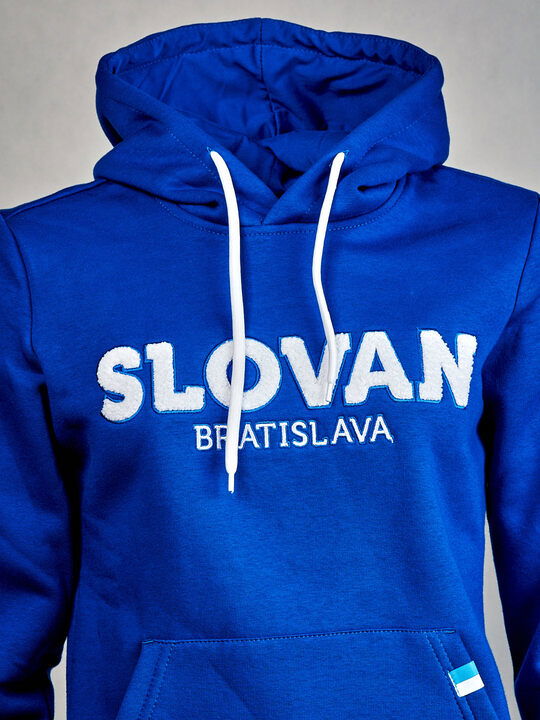 Dámska mikina modrá Slovan vlna
