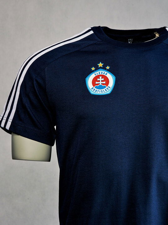 Tmavomodré tričko Adidas Classic s logom