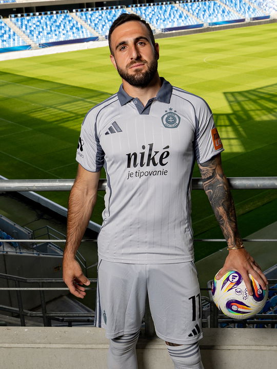 Originálny hosťujúci dres ŠK Slovan Bratislava 2025/26