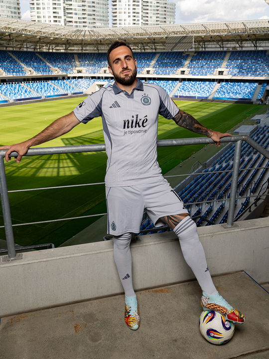 Originálny hosťujúci dres ŠK Slovan Bratislava 2025/26