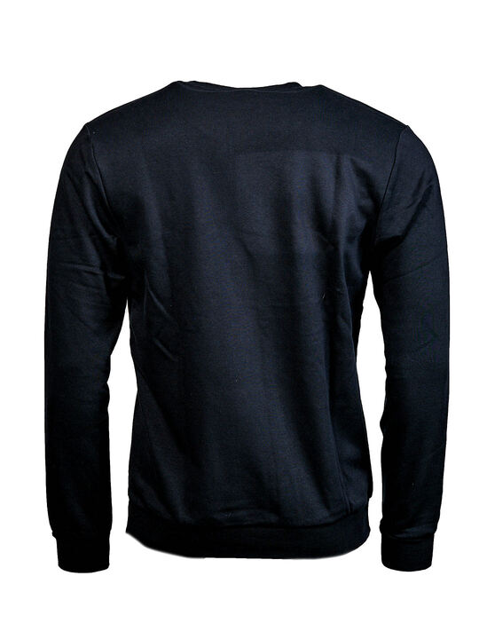 Čierny crewneck adidas s logom