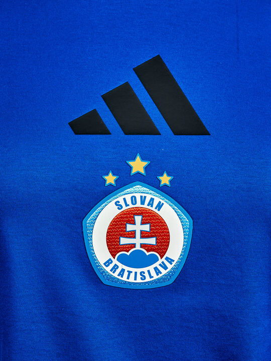 Adidas dámske vychádzkové tričko Royal Blue s farebným logom