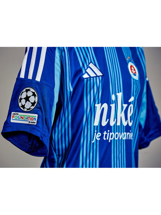 Originálny dres Kráľovská edícia ŠK Slovan Bratislava 2024/2025 s potlačou LIGA MAJSTROV