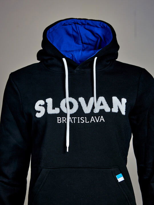 Dámska čierna mikina vlna