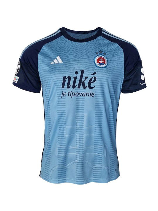 DETSKÝ originálny domáci dres ŠK Slovan Bratislava s potlačou LIGA MAJSTROV